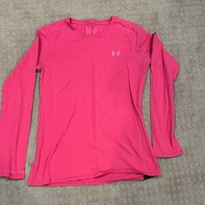 Under Armour Vibrant Pink Long Sleeve Top